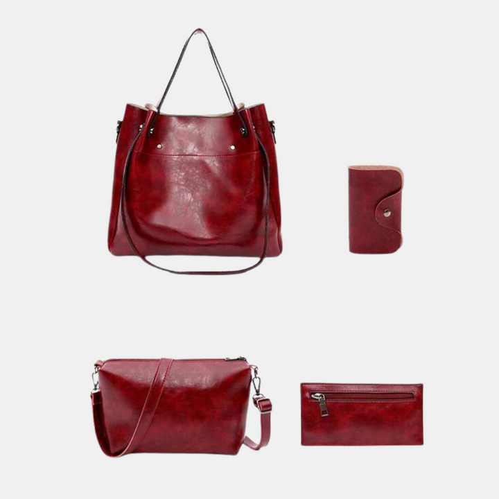 VENICE | ELEGANT 4-PIECE BAG SET