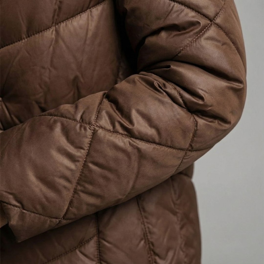 Naomi™ - Long Quilted Winter Coat