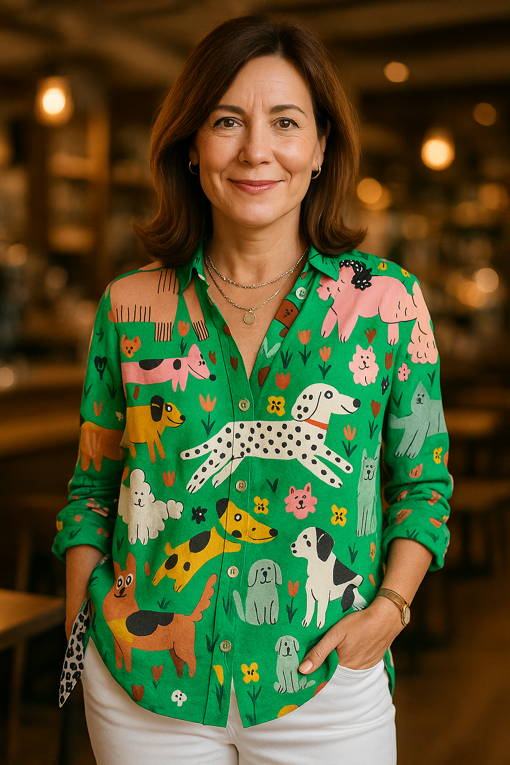 MAËLI - COTTON BLOUSE