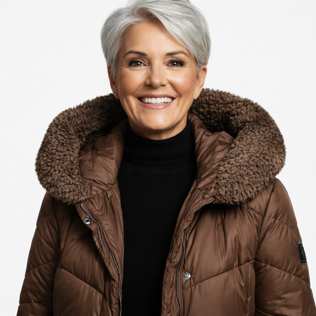 Naomi™ - Long Quilted Winter Coat