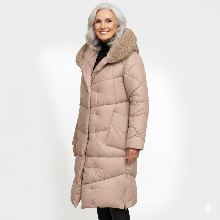 Naomi™ - Long Quilted Winter Coat
