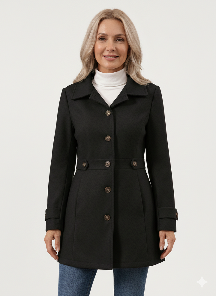 Evelyn™ - Half-Length Wool Coat
