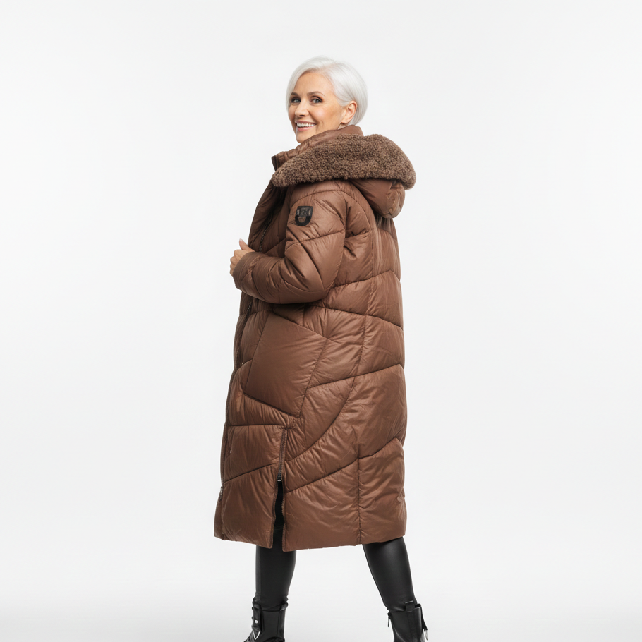 Naomi™ - Long Quilted Winter Coat
