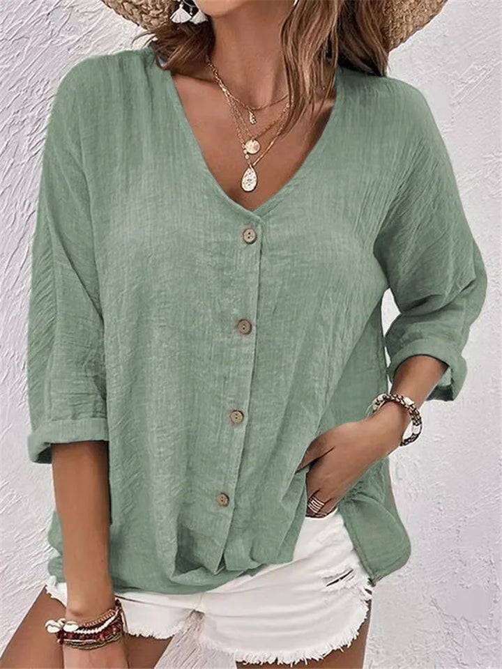 Alana - Linen Shirt