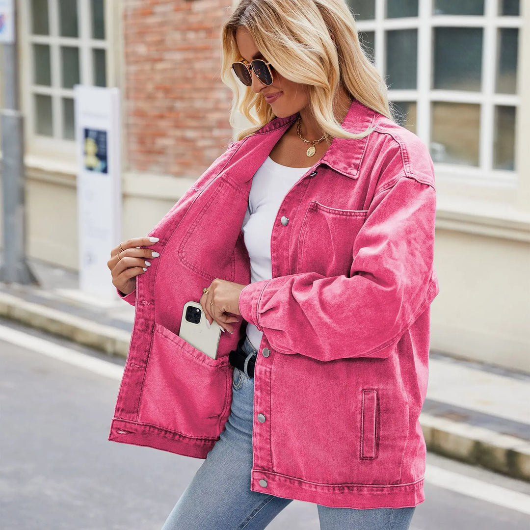 Jackie | Casual Luxe Jean Jacket