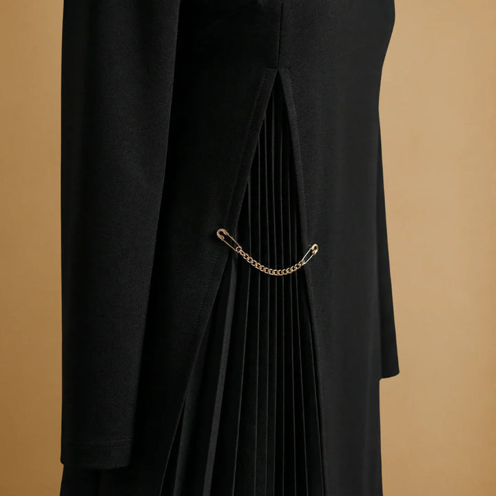 Sophie | Long Sleeve Pleated Dress