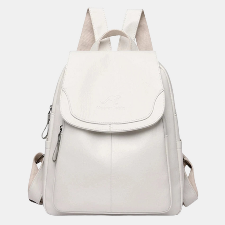 Isabella | Secure Leather Backpack